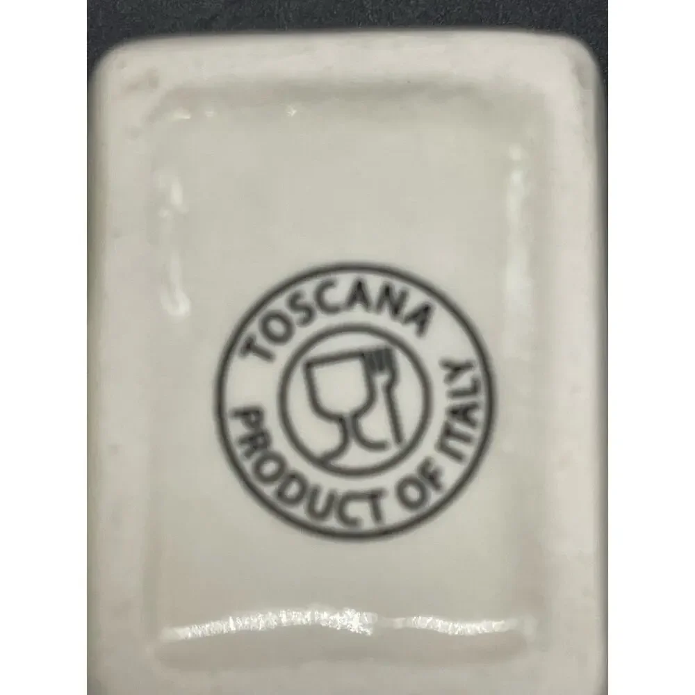 Toscana Product of Italy Oil and Vinegar Dipping Dishes